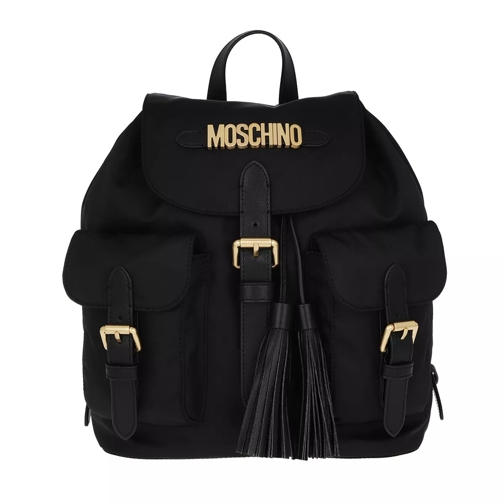 Moschino Zaino Fantasia Nero Backpack