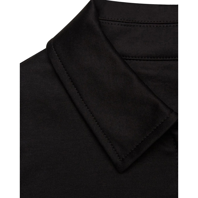 VALENZA Legeres Oberteil Heren Heavy Supima Overshirt schwarz(Image 3)