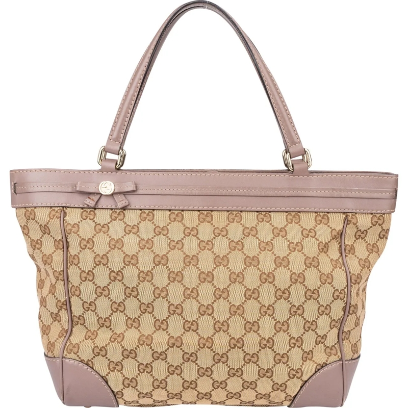 Gucci Schultertasche Gucci GG Monogram Princy Handbag braun