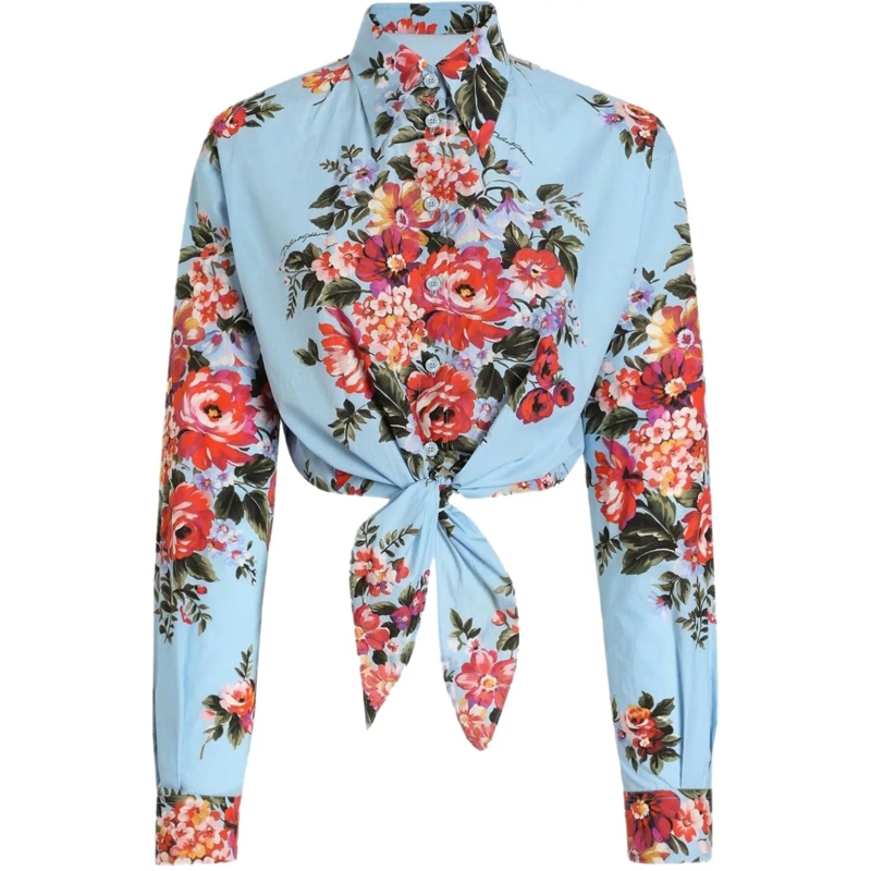 Dolce&Gabbana Bluse Shirts Clear Blue blau