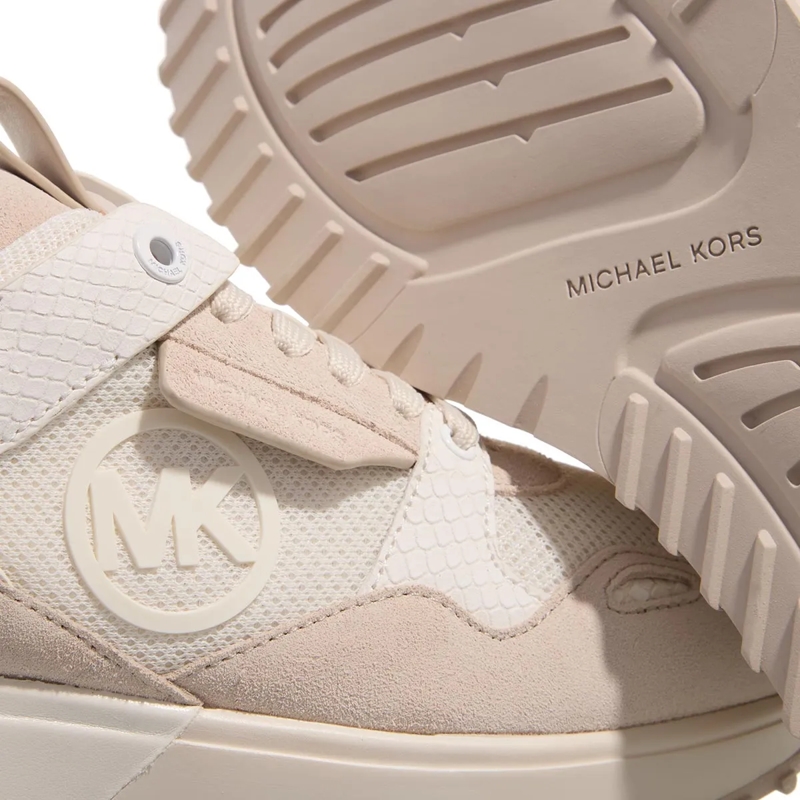 MICHAEL Michael Kors Low-Top-Sneaker Theo Trainer Cream Multi(Image 4)