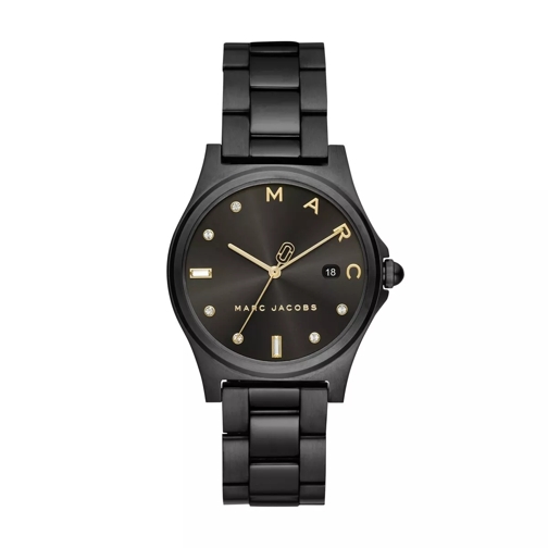 Marc Jacobs Henry Ladies Watch Black Multifunction Watch