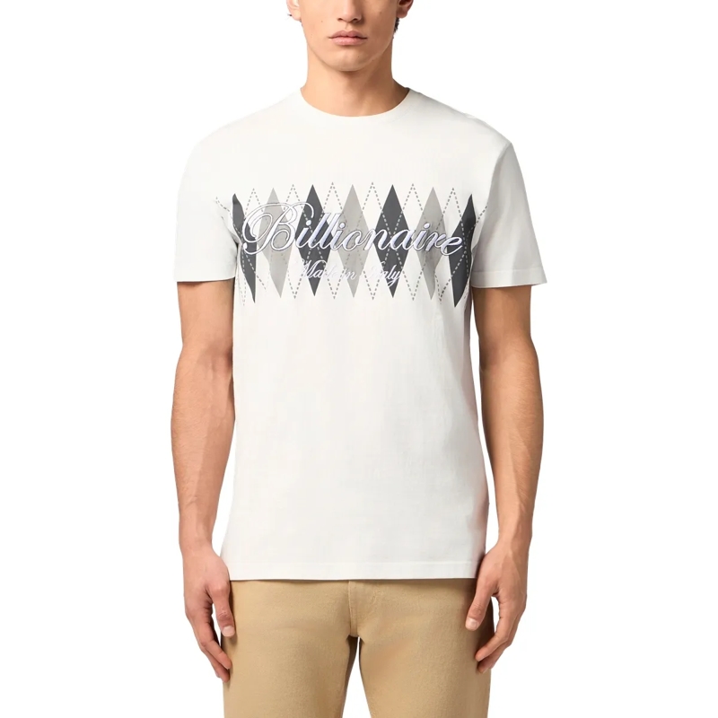 BILLIONAIRE T-Shirt T-Shirt Rundhalsausschnitt Ss weiss(Image 3)