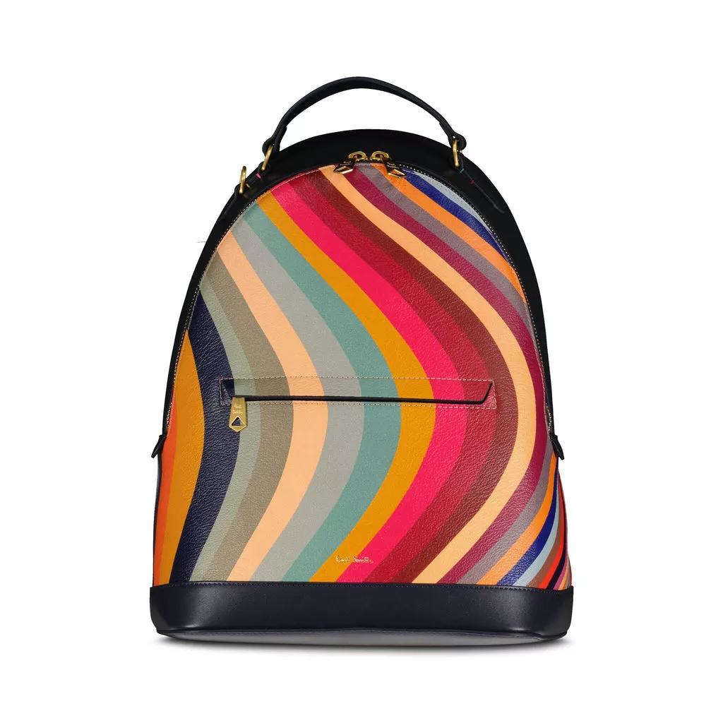 Paul Smith Rucksack - Rucksack im Streifen-Look - Gr. unisize - in Bunt - für Damen