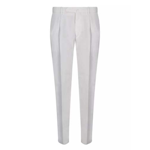 Dell'oglio Ice Slim Trousers White Byxor