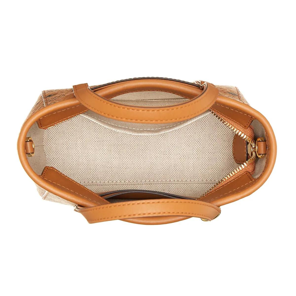 MCM Shoppers Toni Shopper in cognac