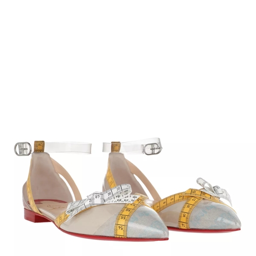Christian Louboutin Ballet Shoes Leather Yellow Pantofola ballerina