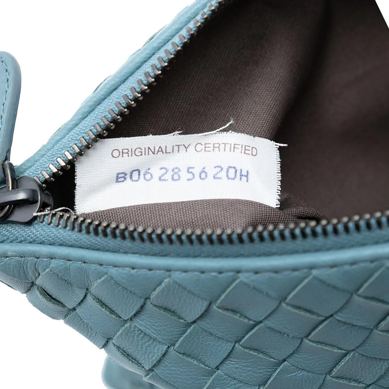 Thumbnail - Bottega Veneta Clutches - Nappa Intrecciato Clutch - Gr. unisize - in Blau - für Damen