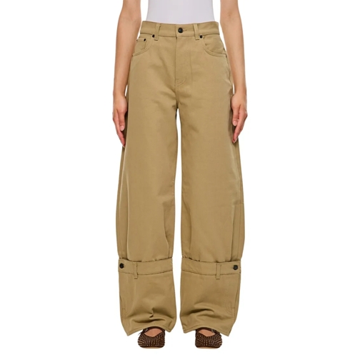 Haikure Jeans Hurley Bull-Ley Denim Pants Brown