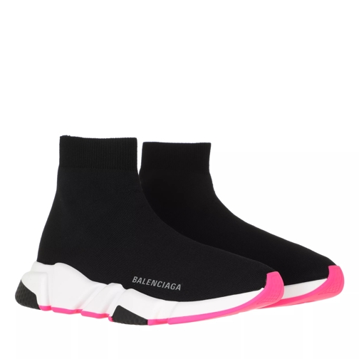 Balenciaga Light Speed Sneakers Black White Pink Slip-On Sneaker