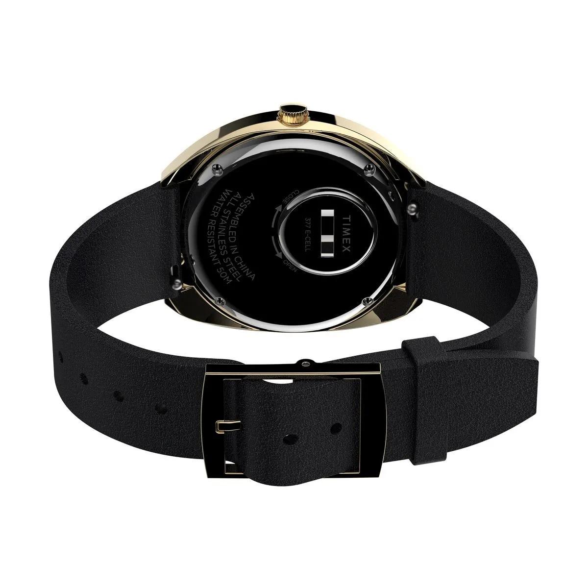 Thumbnail - Timex Uhren - Analoguhr Q Timex 1972 Reissue - Gr. unisize - in Schwarz - für Damen