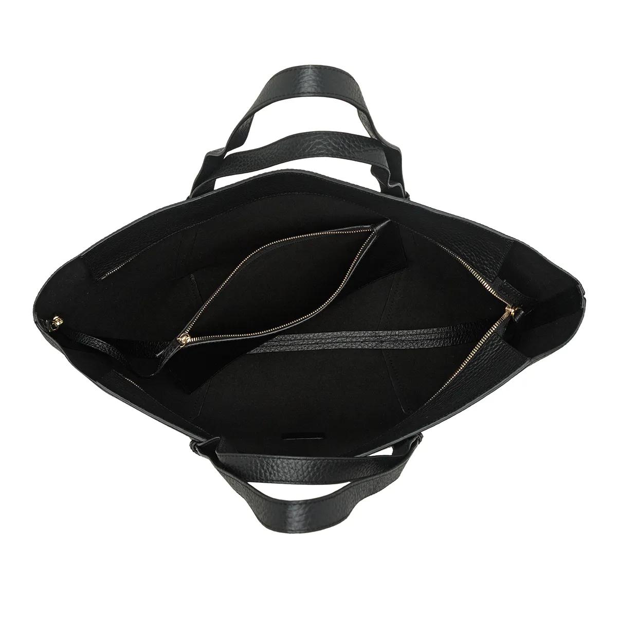 Thumbnail - Abro Shopper - Shopper Cosmo Large/ Black/Gold - Gr. unisize - in Schwarz - für Damen