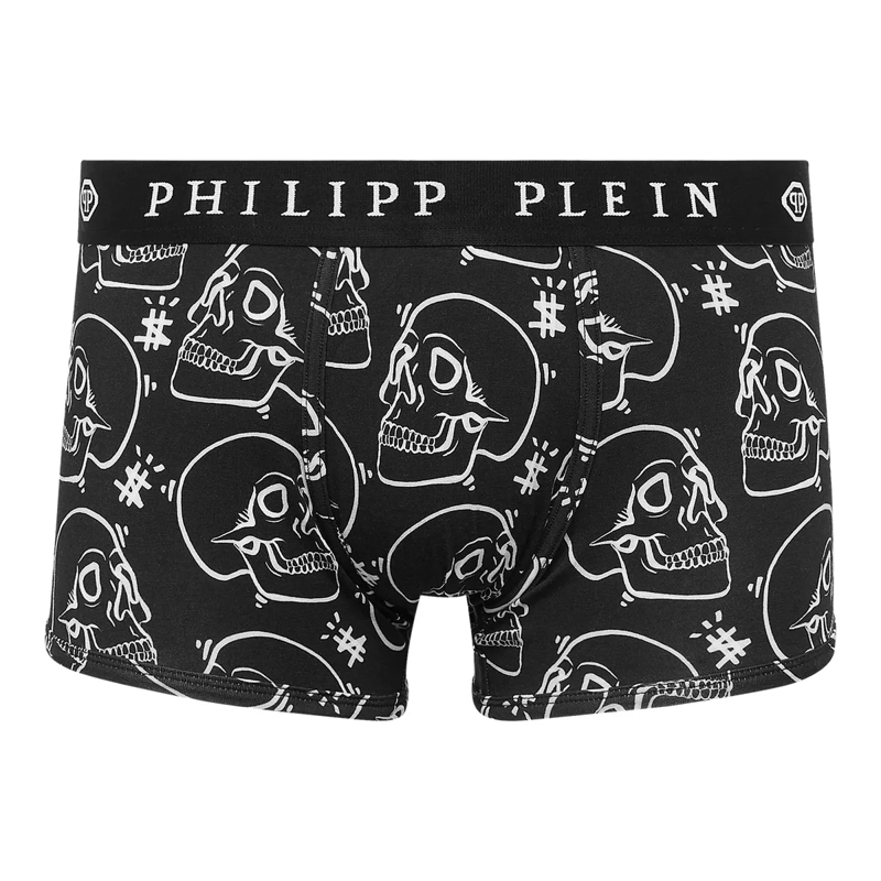 Philipp Plein  Boxer Skull schwarz