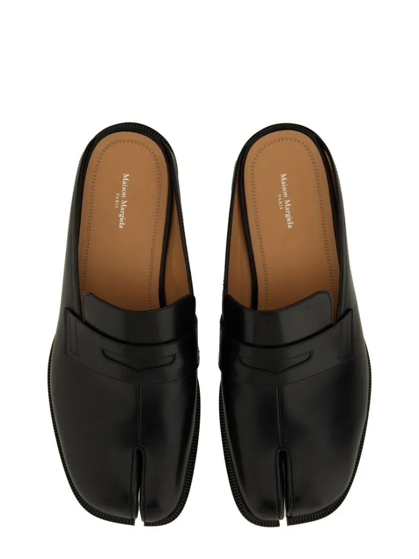 Thumbnail - Maison Margiela Loafer - Moccasin Mule Tabi - Gr. 41 (EU) - in Schwarz - für Damen