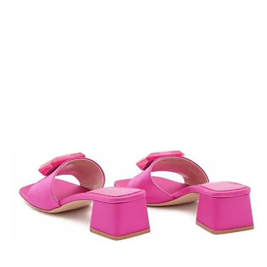 Thumbnail - Gianvito Rossi Sandalen - 45Mm Satin Sandals - Gr. 37 (EU) - in Rosa - für Damen