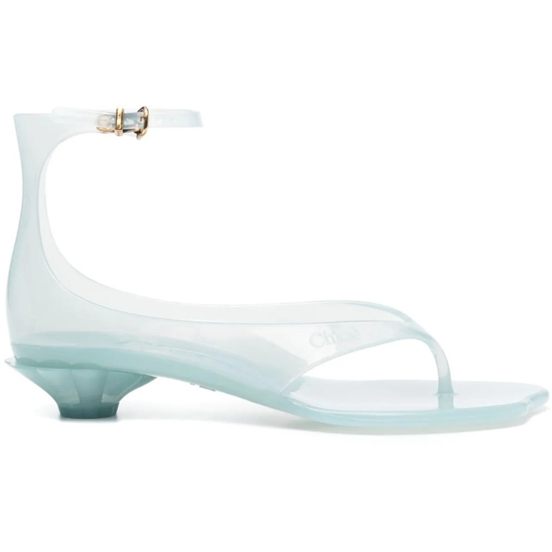 Chloé Sandales Sandals Clear Blue blau