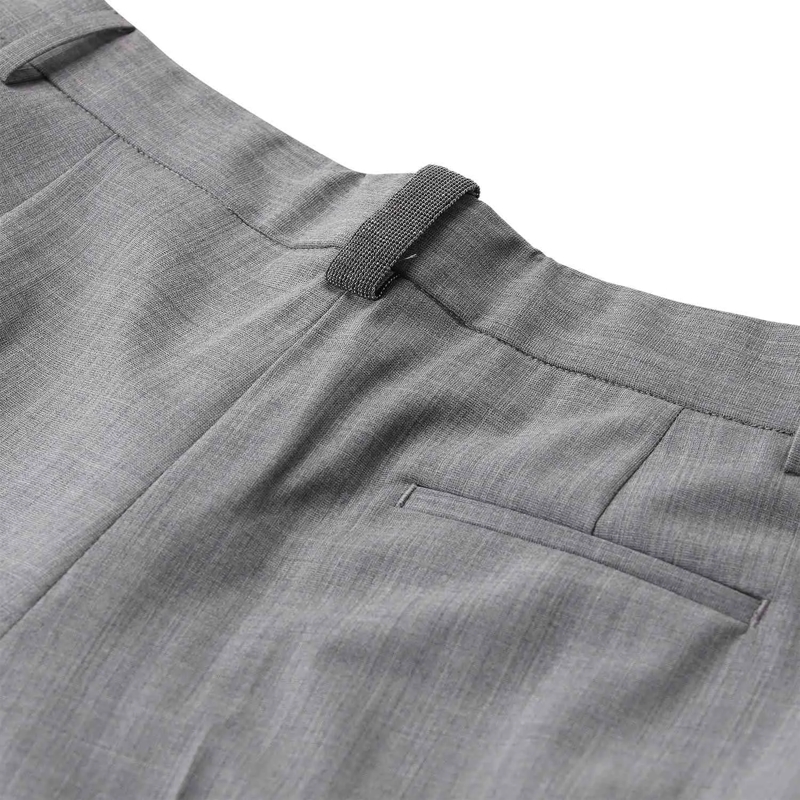 Fabiana Filippi Pantalons décontractés Weite Bundfaltenhose grau(Image 4)