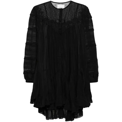 Isabel Marant Black Gyliane Mini Dress Black 