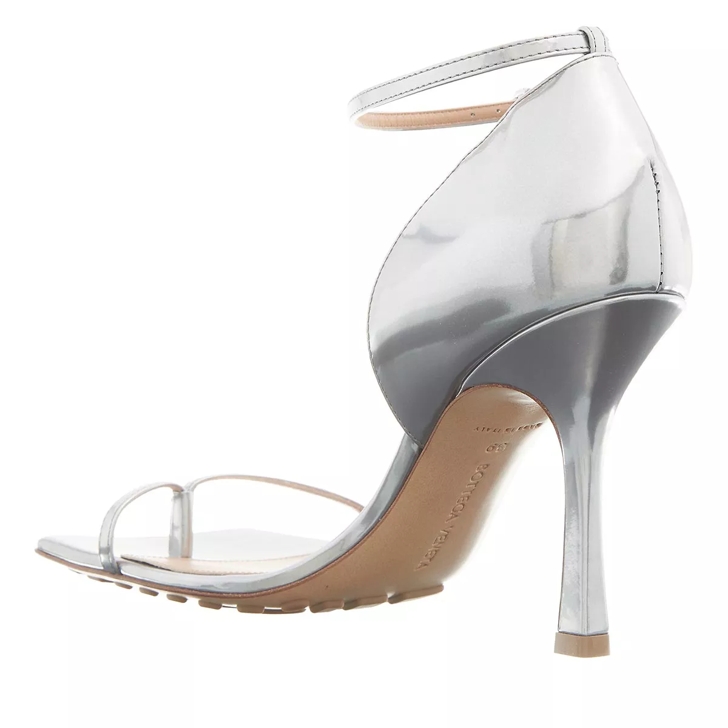 Silver on sale strappy sandals