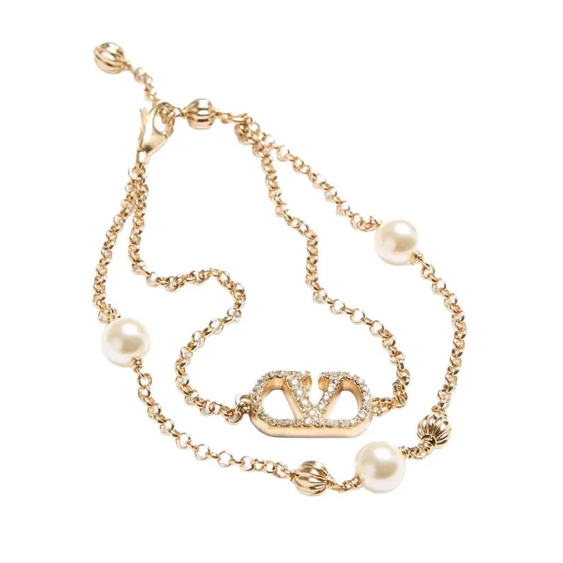 Valentino Garavani Bracelet Vlogo Signature Armband gold