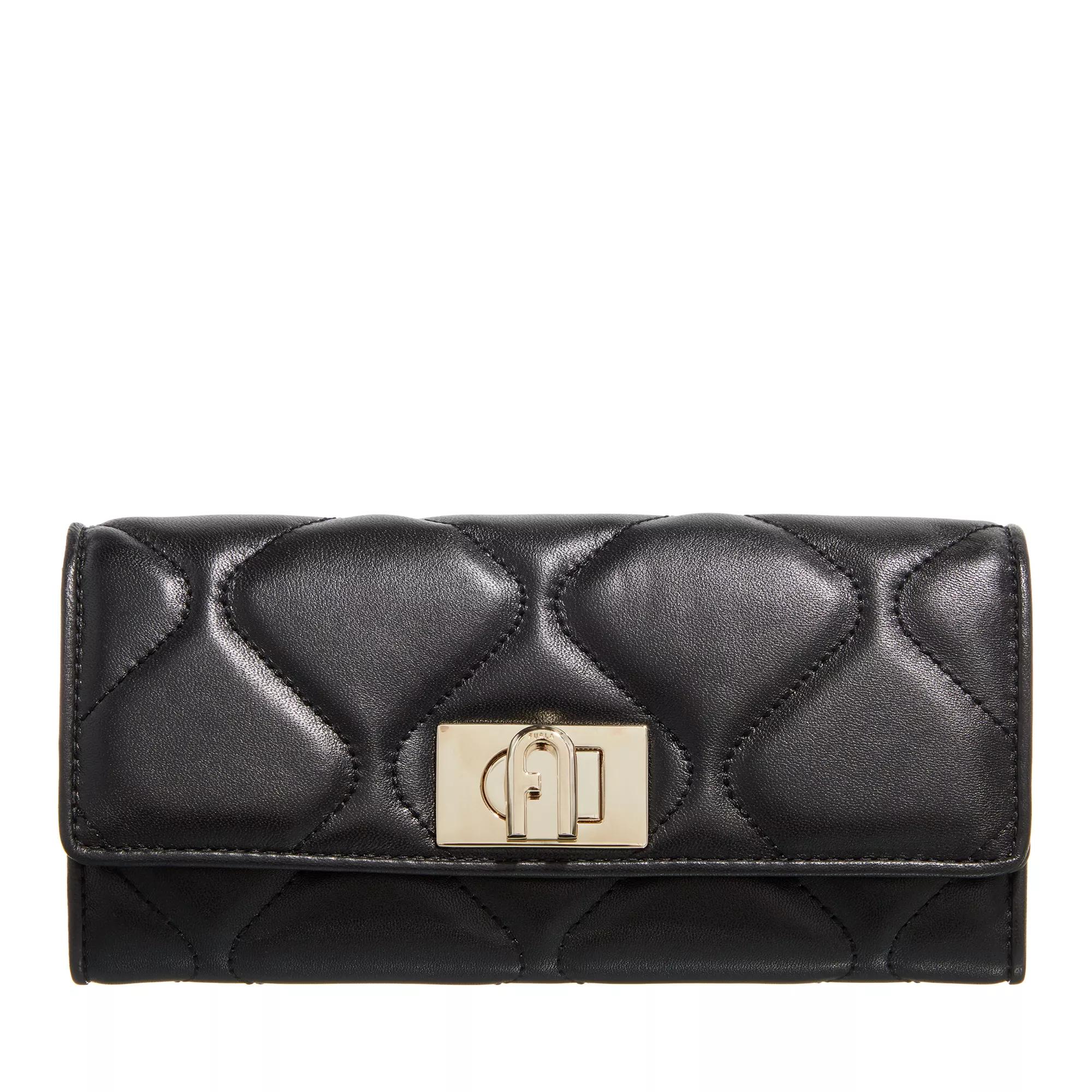 Furla Portemonnaie - Furla 1927 Continental Wallet - Gr. unisize - in Schwarz - für Damen