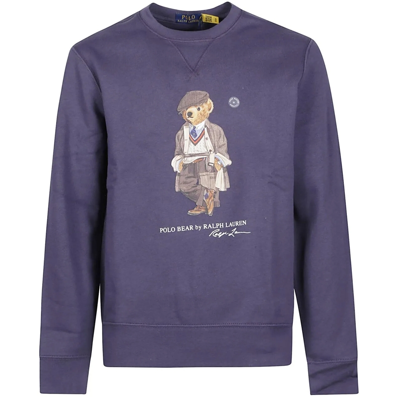 Ralph Lauren  Bear Sweatshirt Blue blau