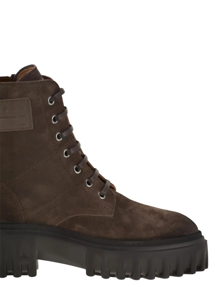 Thumbnail - Hogan Stiefel - H700 - Suede Combat Boots - Gr. 40 (EU) - in Schwarz - für Damen