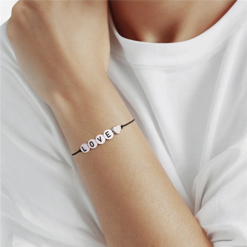 Glanzstücke München Armband Sterling Silber Armband Herz/LOVE silber(Image 2)