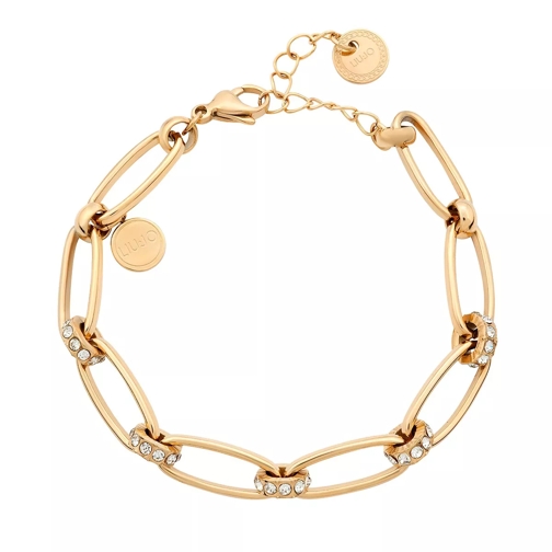 LIU JO Bracelet Chains Oval Elements Gold Armband