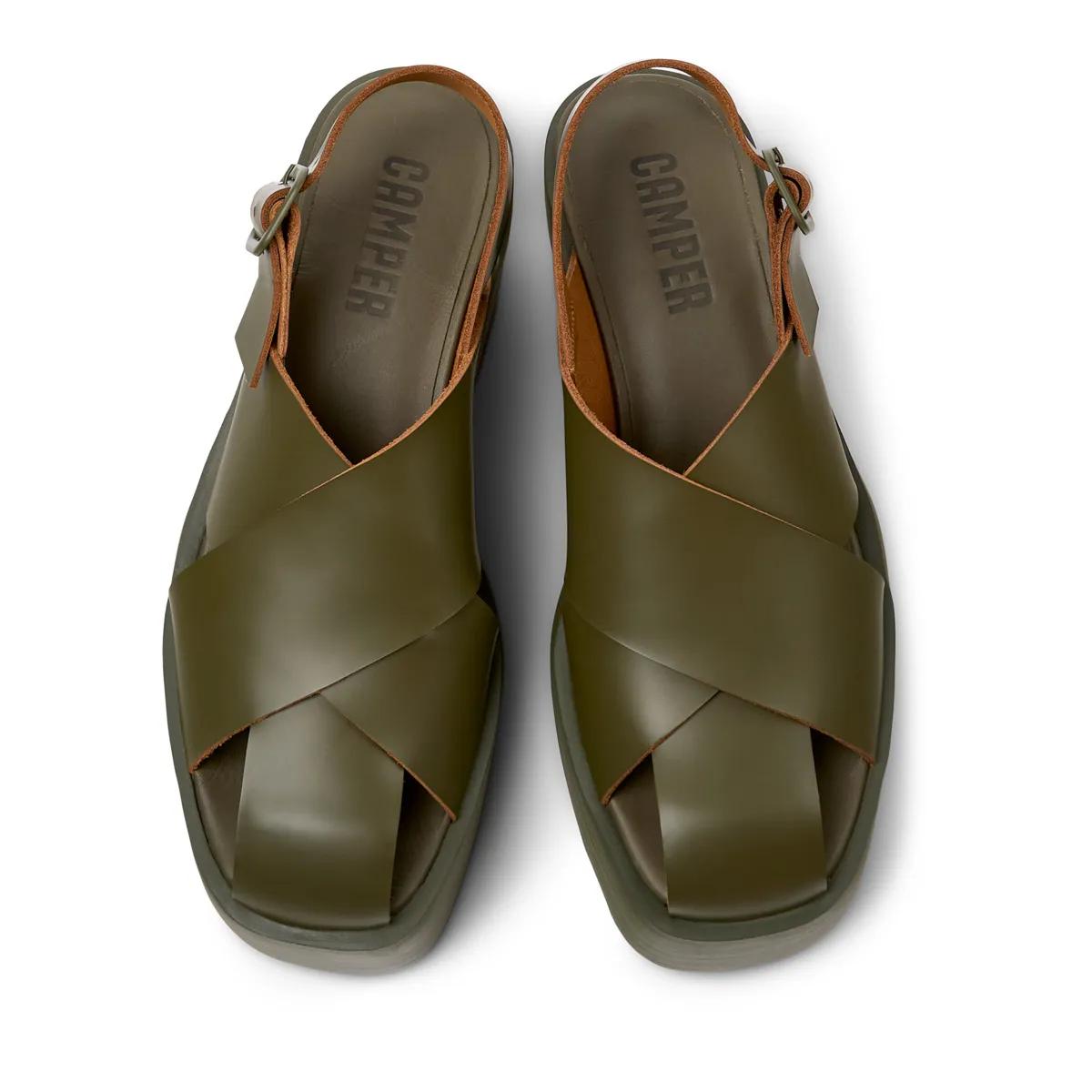 Thumbnail - Camper Sandaletten mit Absatz - Sandalen Billie Billie - Gr. 41 (EU) - in Grün - für Damen