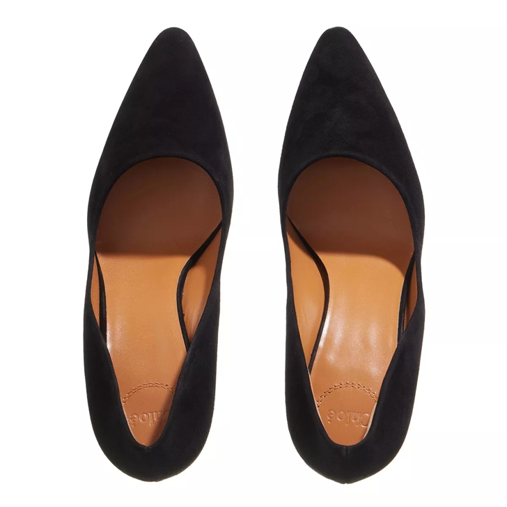 Chloe black hot sale pumps