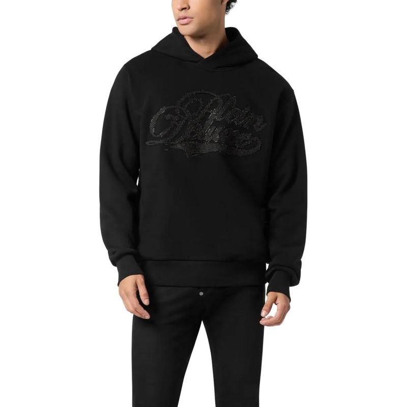 Philipp Plein Sweatjacke Kapuzen-Sweatshirt Verziert schwarz(Image 4)