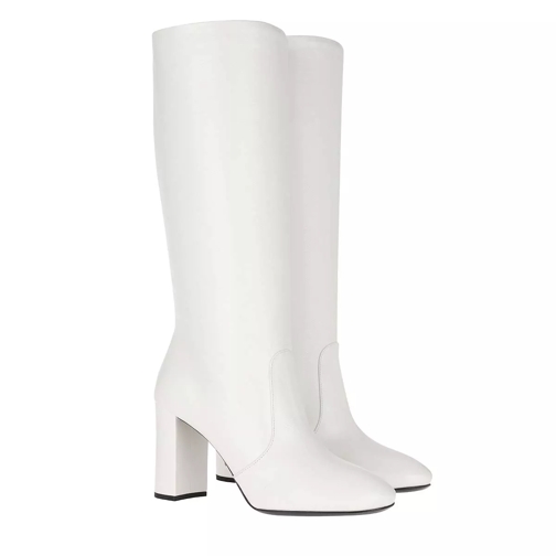 Prada Boots Leather White Stiefel