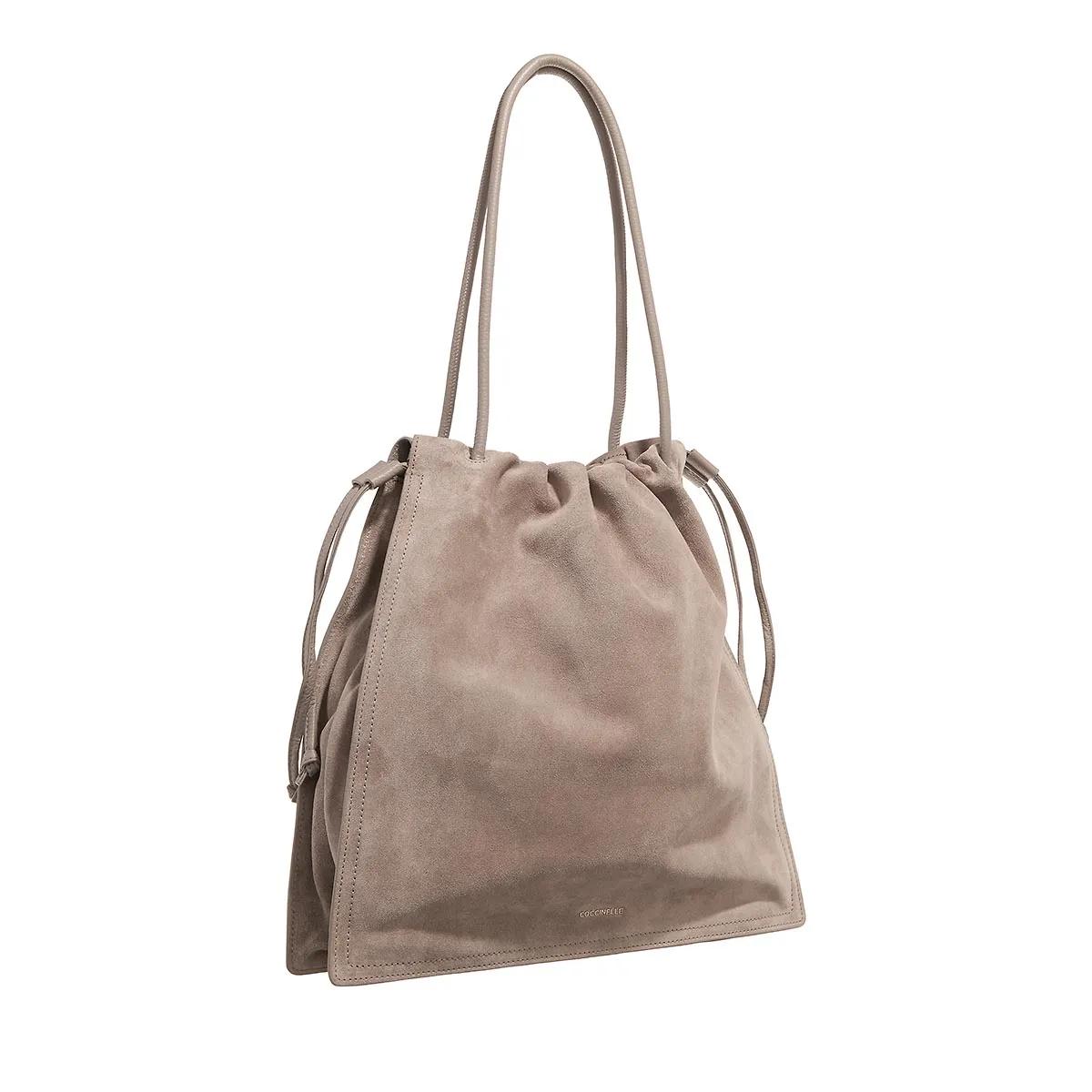 Coccinelle Shoppers dulse Suede in taupe