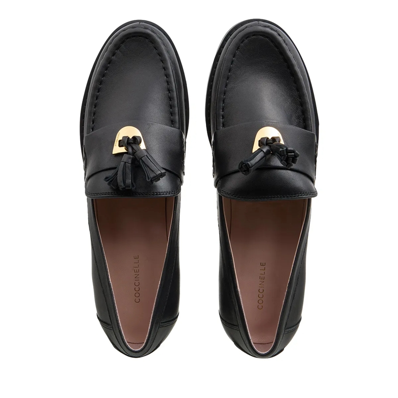 Coccinelle Loafer Beat Selleria Negro(Image 6)