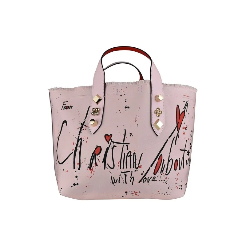 Christian Louboutin Tote Frangibus Small Tote Bag Pink