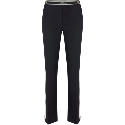 Elisabetta Franchi Hosen Trousers Black schwarz