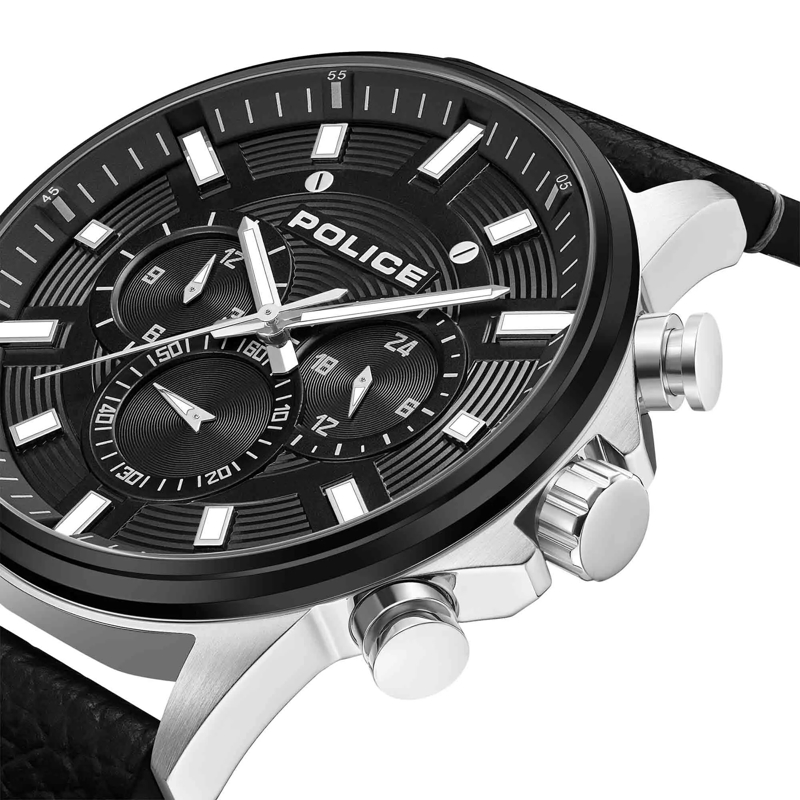 Police Automatikuhr Quarzuhr Kismet schwarz(Image 3)