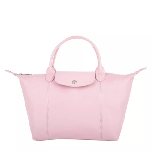 Longchamp Le Pliage Cuir Top Handle Small Girl Tote