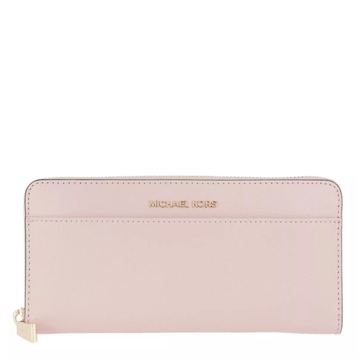 MICHAEL Michael Kors Pocket Za  Soft Pink Continental Wallet-plånbok