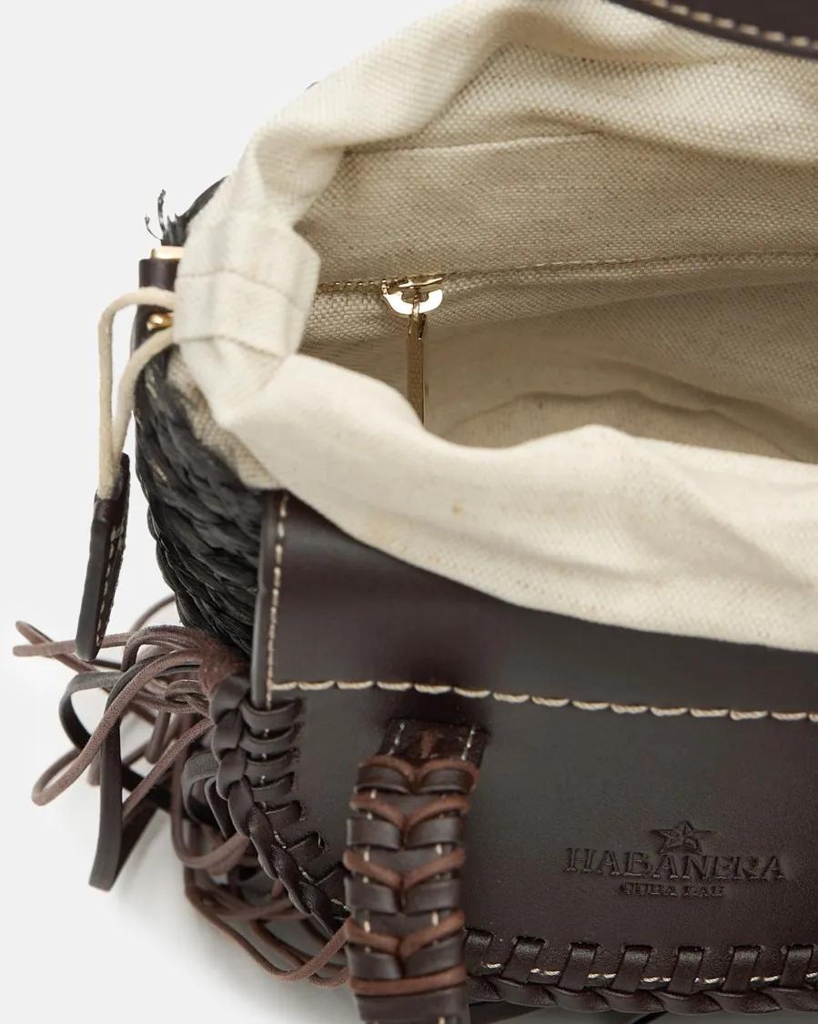 Cuba Lab Crossbody bags Habanera Fringes Handbag in zwart