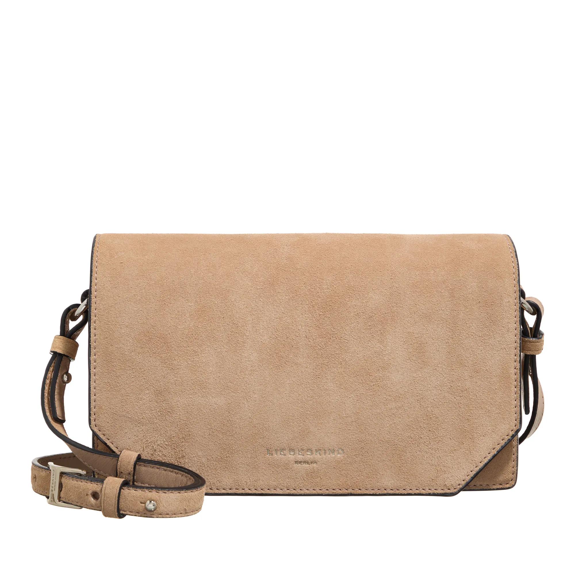 Liebeskind Berlin Crossbody Bags - Lora Suede - Gr. unisize - in Beige - für Damen