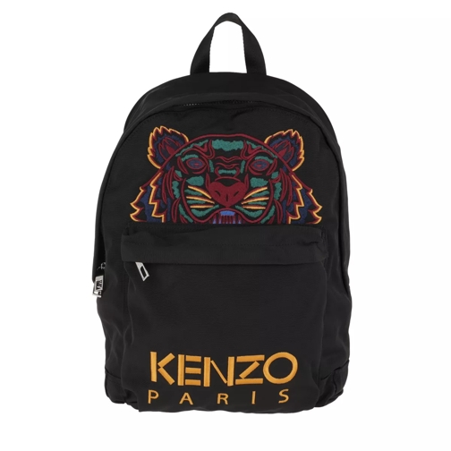 Kenzo Kanvas Tiger Backpack Black Ryggsäck