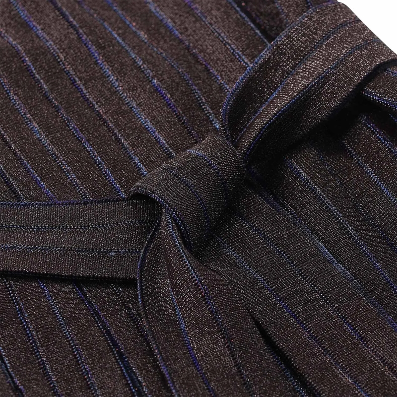 Missoni Robe longue Maxikleid aus Viskose-Mix blau(Image 6)