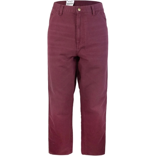 CARHARTT Freizeithosen Carhartt WIP Trousers Red rot