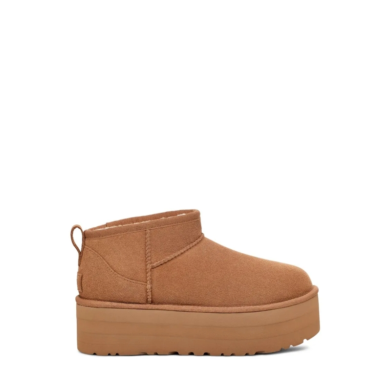 UGG Bottes W Classic Ultra Mini Platform Boots Brown