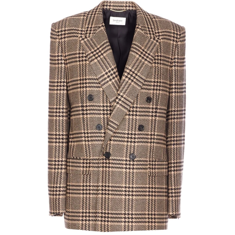 Saint Laurent Übergangsjacke Jackets Black schwarz