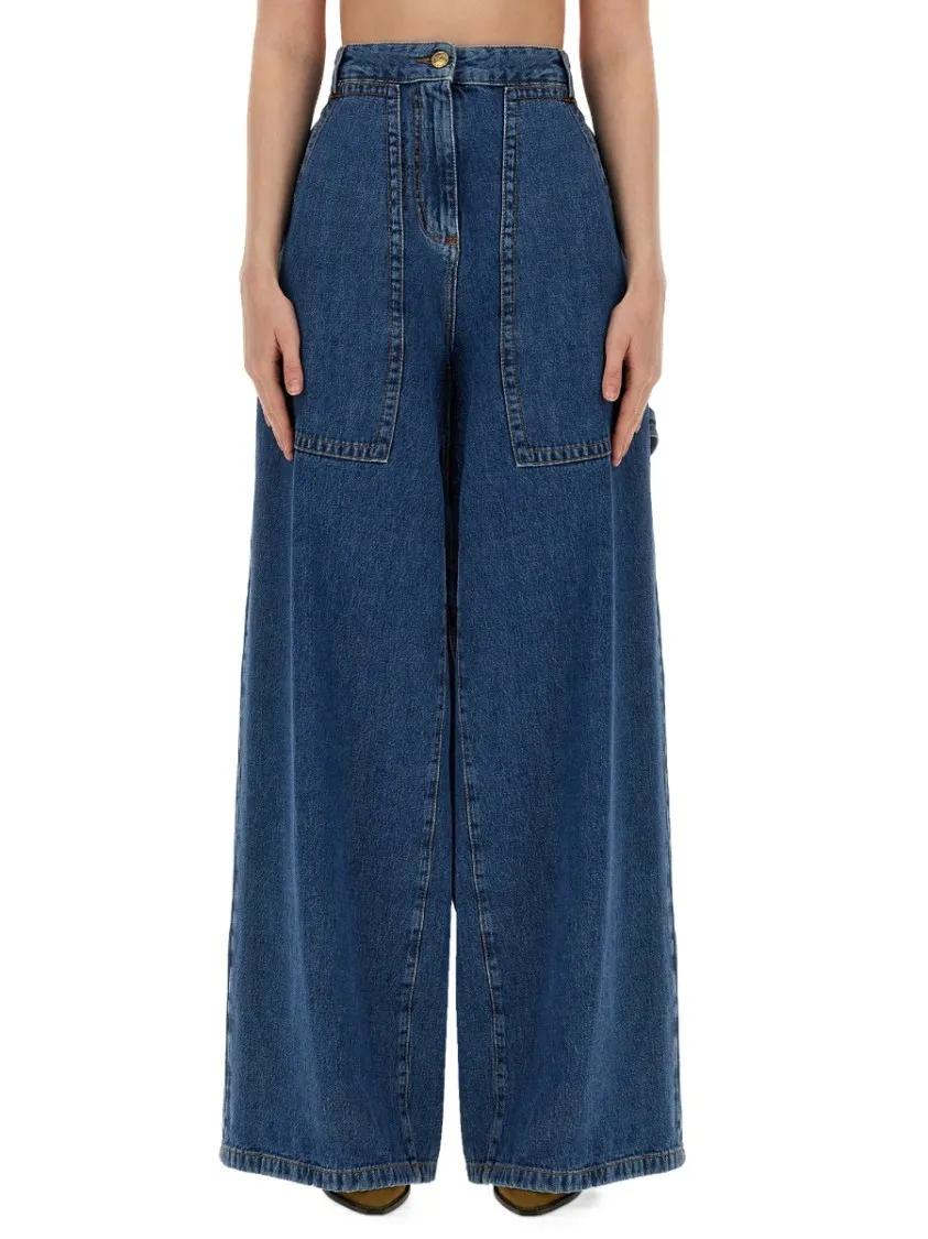 Thumbnail - Etro - Wide Leg Jeans - Größe 29 - blau