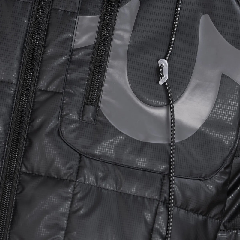 True Religion Daunenjacke Puffer-Jacke schwarz(Image 5)