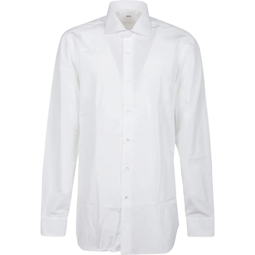 Barba Napoli Legere Oberteile Neck Shirt White weiß